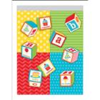 10ct Creative Converting Abc Blocks Birthday Treat Bags,