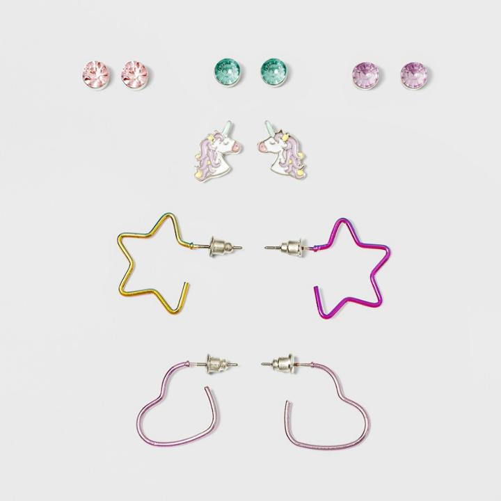 Girls' 6ct Earrings - Cat & Jack,