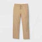 Boys' Stretch Pull-on Quick Dry Straight Fit Jogger Pants - Cat & Jack Khaki