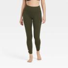 Women's Simplicity Twist High-rise Leggings - All In Motion Olive Green