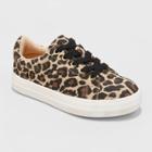 Girls' Brielle Low Top Sneakers - Cat & Jack Brown 13, Toddler Girl's