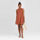 Women's Sleeveless Tank Dress - Universal Thread Brown