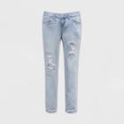 Girls' Flip Sequin Distressed Skinny Jeans - Cat & Jack