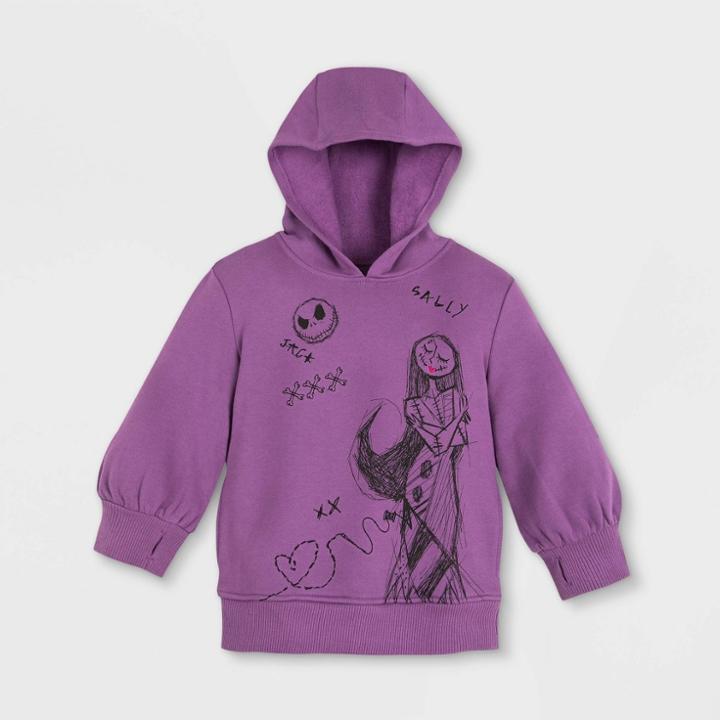 Girls' The Nightmare Before Christmas Sally Sweatshirt - Xs - Disney Store, One Color