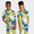 Little Giants Giant Shorties Black History Month Kids' Camo Hoodie - Green