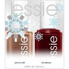 Essie Holiday Duo Featuring Penny Talk And Bordeaux