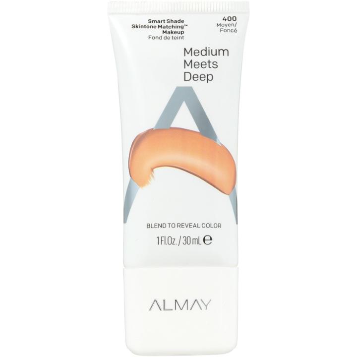 Almay Smart Shade Skintone Matching Makeup - 400 Medium Meets Deep