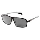 Breed Men's Finlay Polarized Sunglasses With Titanium Frame And Carbon Fiber Arms - Black/black