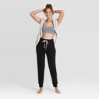 Women's Butter French Terry Lounge Pajama Pants - Colsie Black