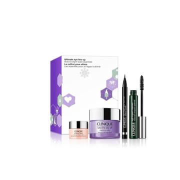 Clinique Ulta Exclusive Ultimate Eye Line-up Cosmetic Set - 1.46oz/3ct - Ulta Beauty