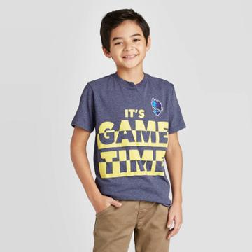 Boys' Ninja Game Time Graphic T-shirt - Blue