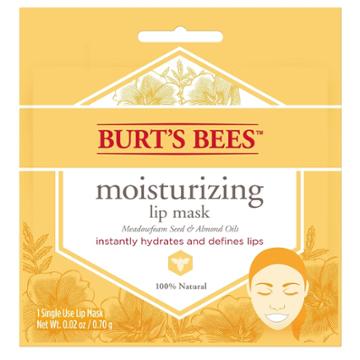 Burt's Bees Lip Mask - Meadowfoam Seed And Almond Oils - 1ct - 0.02oz, Adult Unisex
