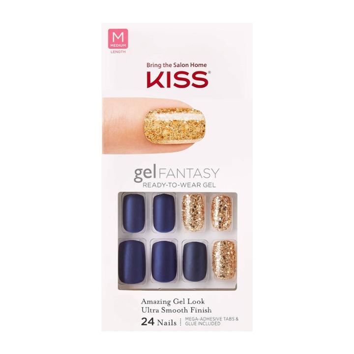 Kiss Nails Kiss Gel Fantasy Ready-to-wear Fake Nails - Glitz Glitz