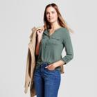 Women's Utility Top - A New Day Moss