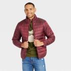 Men's Lightweight Puffer Jacket - Goodfellow & Co Red