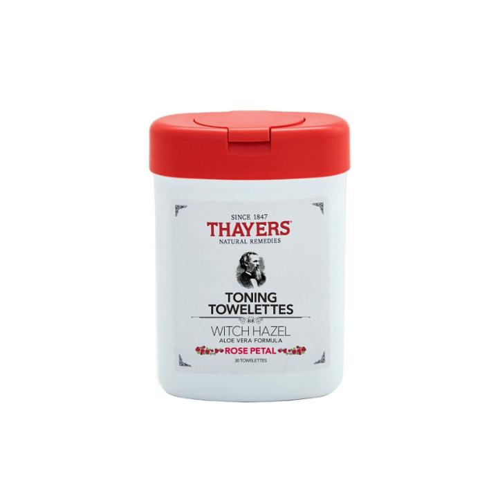 Thayers Natural Remedies Thayers Rose Petal Toning Towelettes