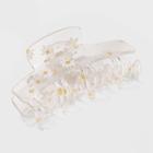 Clear Daisy Print Claw Clip - Wild Fable