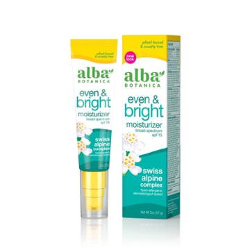 Alba Botanica Even & Bright Moisturizer -