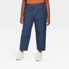 Women's High-rise Balloon Jeans - Universal Thread Dark Wash