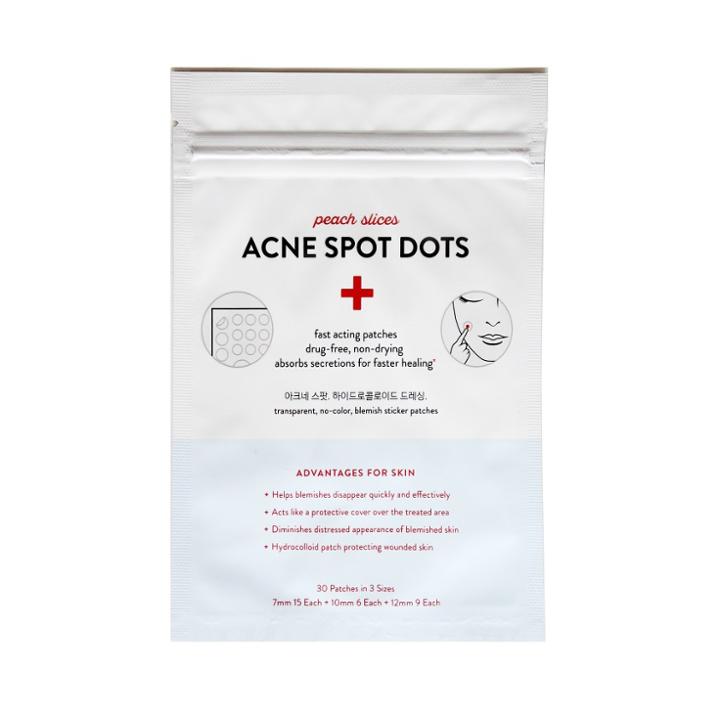 Peach Slices Acne Spot Dots,