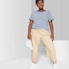 Target Women's Plus Size High-rise Baggy Cargo Pants - Wild Fable Khaki