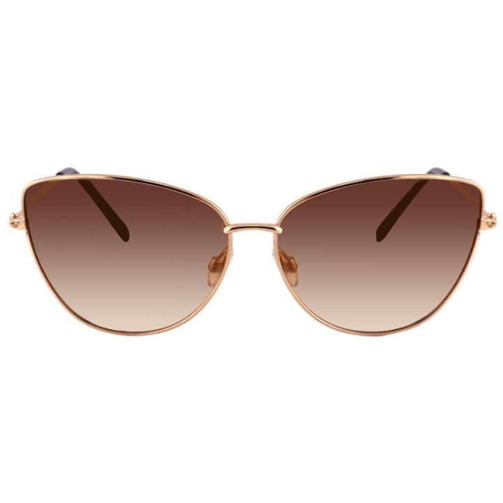 Women's Metal Cateye Sunglasses - A New Day Gold