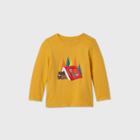 Toddler Boys' Bear Read Together Graphic Long Sleeve T-shirt - Cat & Jack Yellow