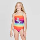 Girls' Flip Sequin Stay Magi-cool One Piece Swimsuit - Cat & Jack Xs, Girl's,