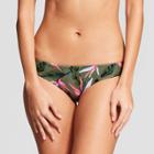 Tori Praver Seafoam Women's Birds Of Paradise Cheeky Bikini Bottom - Faded Army
