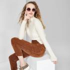Women's Long Sleeve Mock Turtleneck Sweater - Wild Fable Ivory Xs, Women's, White