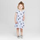 Toddler Girls' A-line Dress - Cat & Jack Twinkling Blue