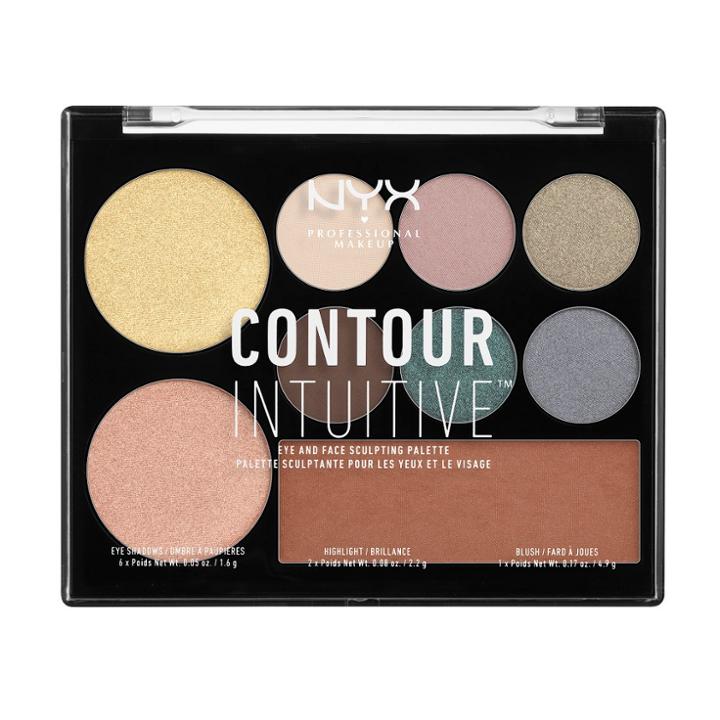 Nyx Professional Makeup Contour Intuitive Palette Smoke & Pearls
