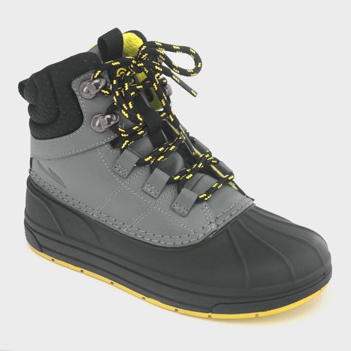 Boys' Garett Mid Top Cold Weather Sneakers - C9 Champion Black