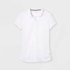 French Toast Girls' Sport Uniform Polo Shirt - White