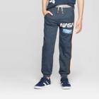 Boys' Nasa Color Block Side Sead Jogger Pants - Navy