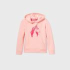 Girls' 'glam Unicorn' Printed Pullover Hoodie - Cat & Jack