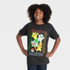 Pokemon Boys' Pokmon 'gotta Catch Em All' Short Sleeve Graphic T-shirt - Black