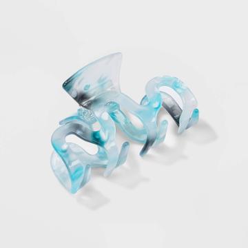Squiggly Claw Clip - A New Day Assorted Greens