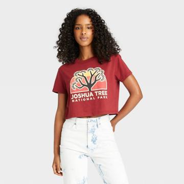 National Park Foundation Women's Joshua Tree Short Sleeve Graphic T-shirt -