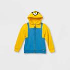 Boys' Universal Minions Costume Hoodie - Gold/blue