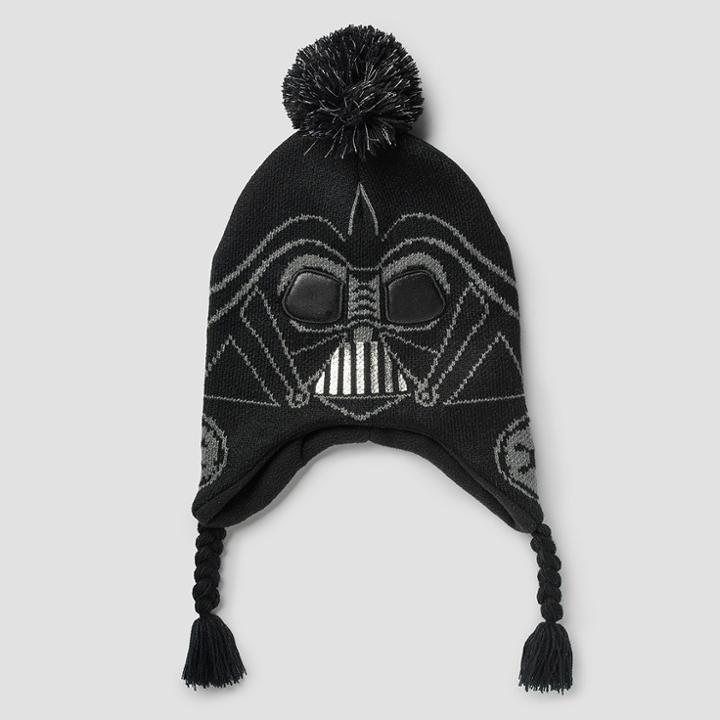 Kids' Star Wars Darth Vader Beanie - Black One Size, Adult Unisex