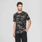 Men's Short Sleeve Soft Touch Crew T -shirt - C9 Champion Black Heather Camo