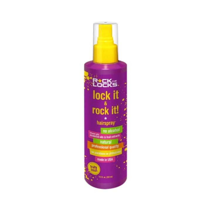Rock The Locks Lock It & Rock It Hairspray