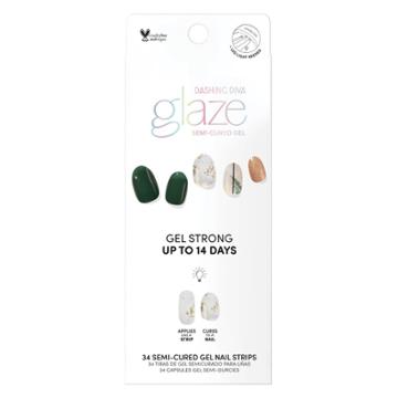 Dashing Diva Glaze Nail Art - Abstract Ivy