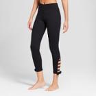 Women's Comfort 7/8 Side Tie Mid-rise Leggings - Joylab Black