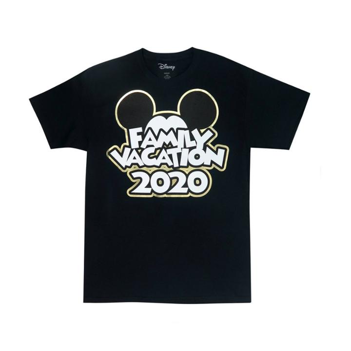 Kids' Mickey Family Vacation 2020 T-shirt - Disney - Black