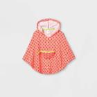Toddler Girls' Watermelon Print Beach Poncho Cover Up - Cat & Jack Pink
