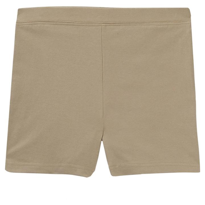 French Toast Girls' Uniform Lounge Shorts - Khaki (green)