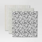 Smith & Hawken 3pk Cotton Striped Bandana Scarves -