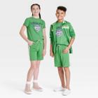 Kids' Track Shorts - Art Class Green